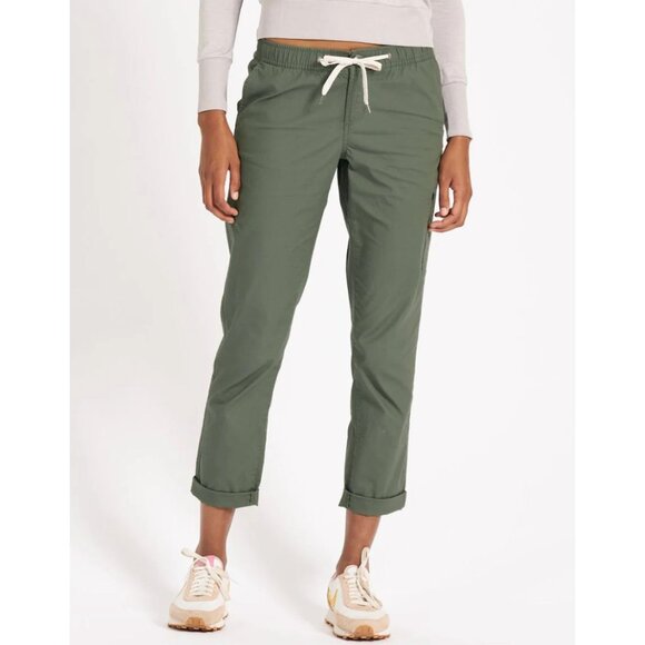 Vuori Pants - Vuori Womens Ripstop Pant in Army Green Size Small